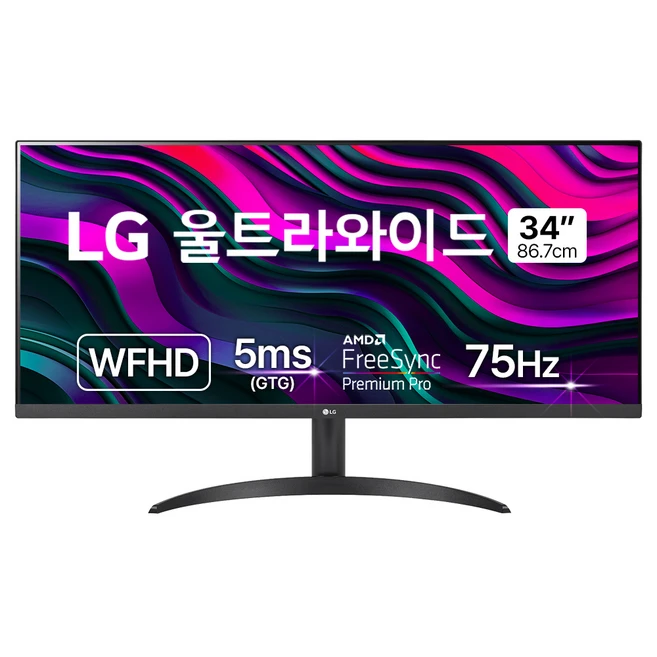 알뜰구매 34WP550 사용후기
